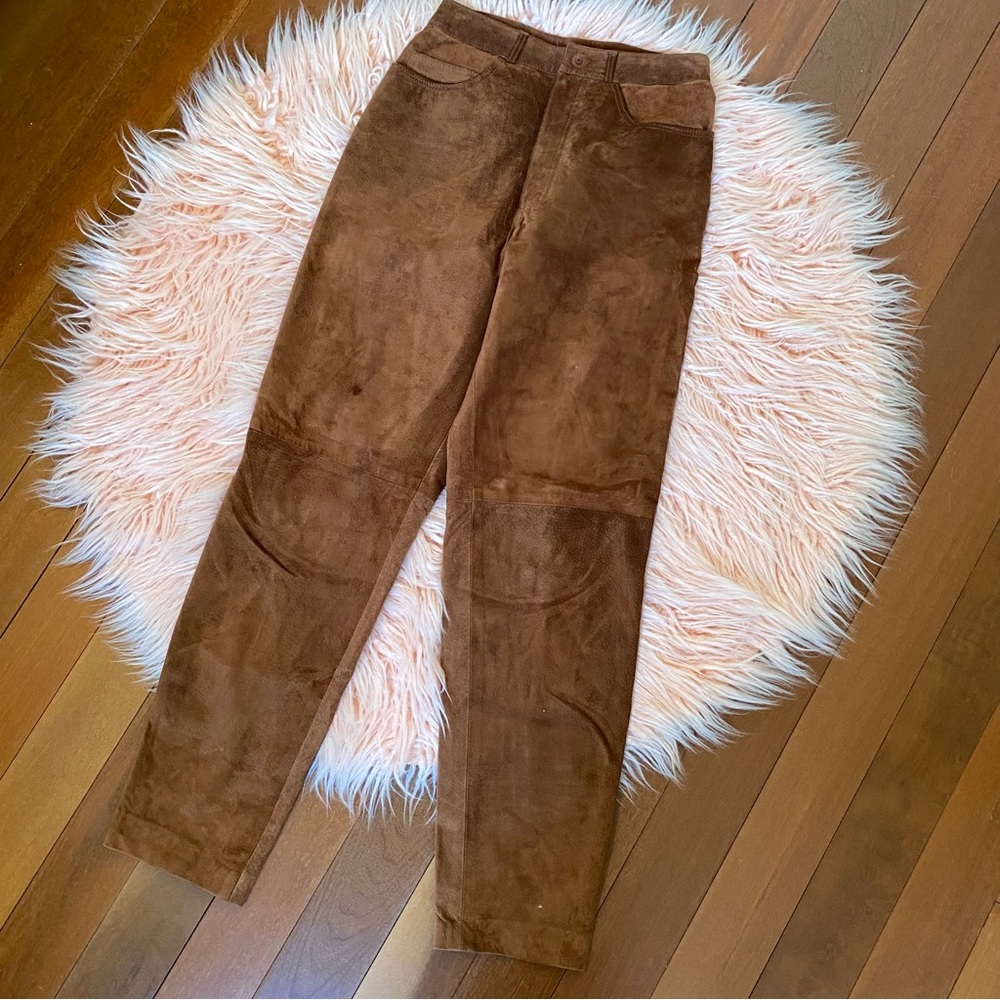 Vintage Genuine Suede Bushwaker Pants